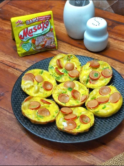 Makaroni sosis telur