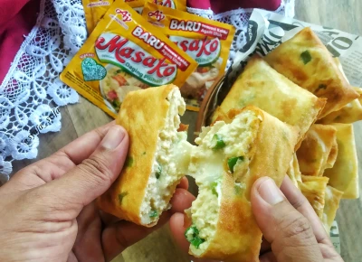 Martabak Tahu Keju ala Masako