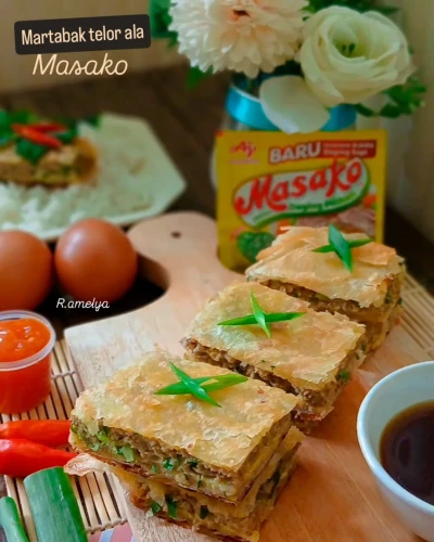 Martabak telor ala masako