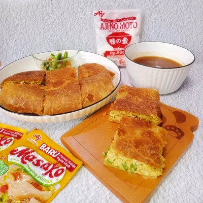 Martabak telur kare ayam