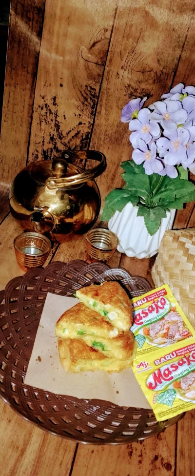 Martabak telur Masako sapi
