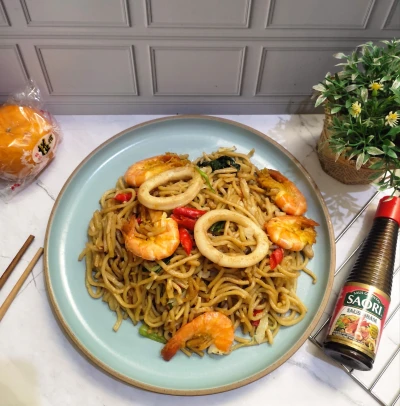 Mi Goreng Seafood ala saori