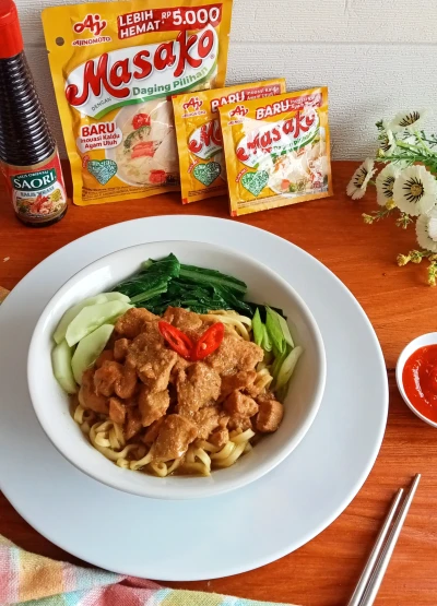Mie Ayam Ala Masako.