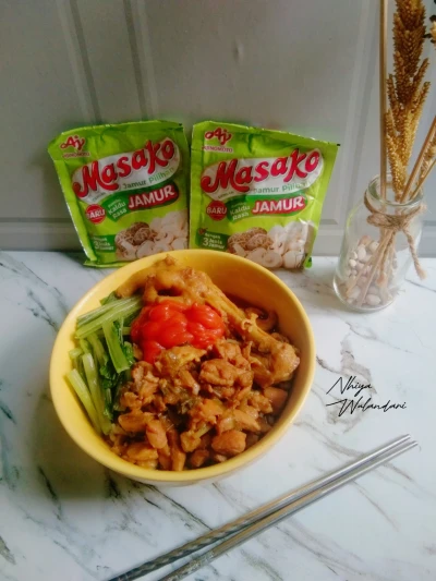 Mie Ayam Kaldu Jamur