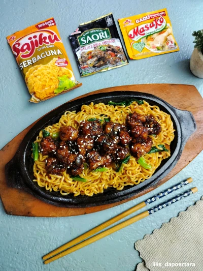 Mie Ayam Lada Hitam