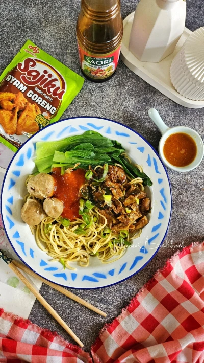 Mie Ayam Sat-Set ala SAJIKU