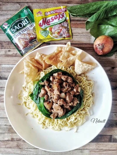 Mie Ayam Teriyaki Ala Netnott