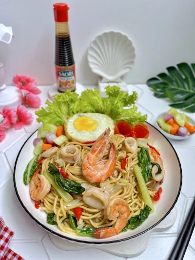 Mie Goreng Seafood ala Saori