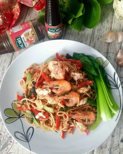 Mie Goreng Seafood ala SAORI