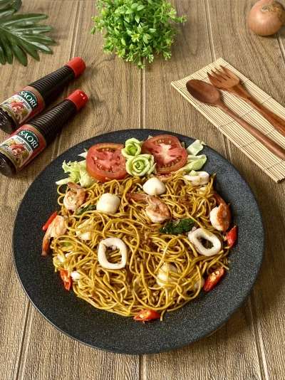 Mie goreng seafood ala saori