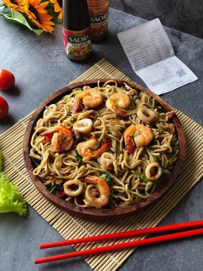 MIE GORENG SEAFOOD ala SAORI