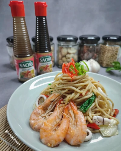 Mie Goreng Seafood ala SAORI