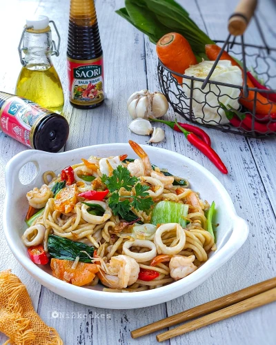 MIE GORENG SEAFOOD ALA SAORI
