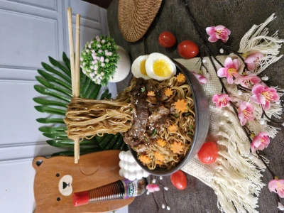 Mie Goreng Terbang Bulgogi