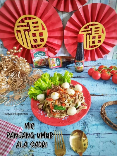 Mie Panjang Umur Ala Saori