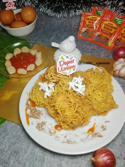 Mie Telur Gulung Bakso Terasi