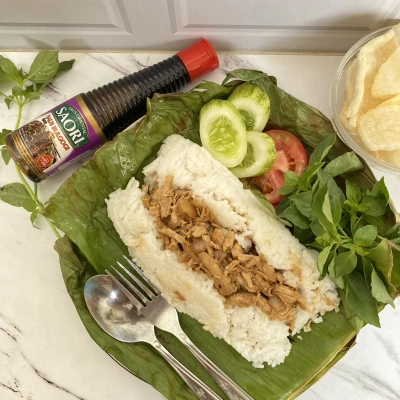Nasi Bakar Ayam Bulgogi