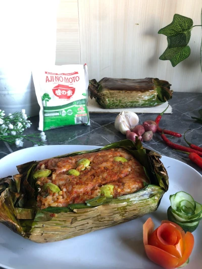 Nasi Bakar Cumi pedas ala Ajinomoto ®