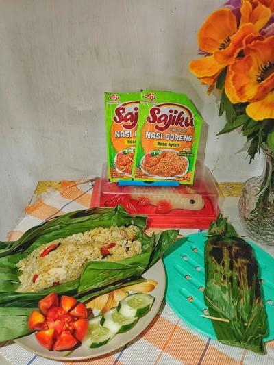 Nasi Goreng Ayam Kemangi Bakar ala Sajiku