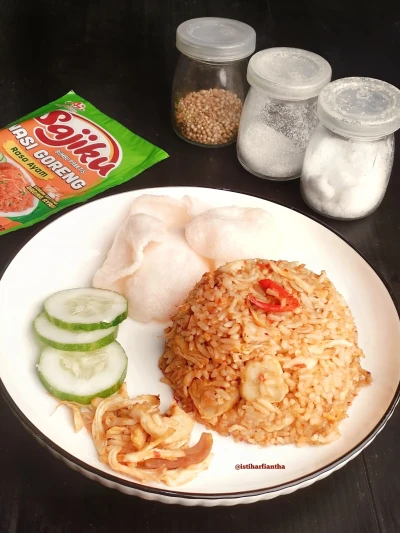 Nasi Goreng Ayam Suwir Pedas