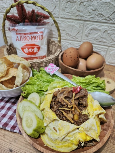 NASI GORENG DAGING ASAP UMAMI