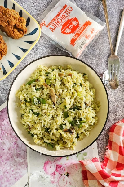 Nasi Goreng Ijo Pindang Tongkol