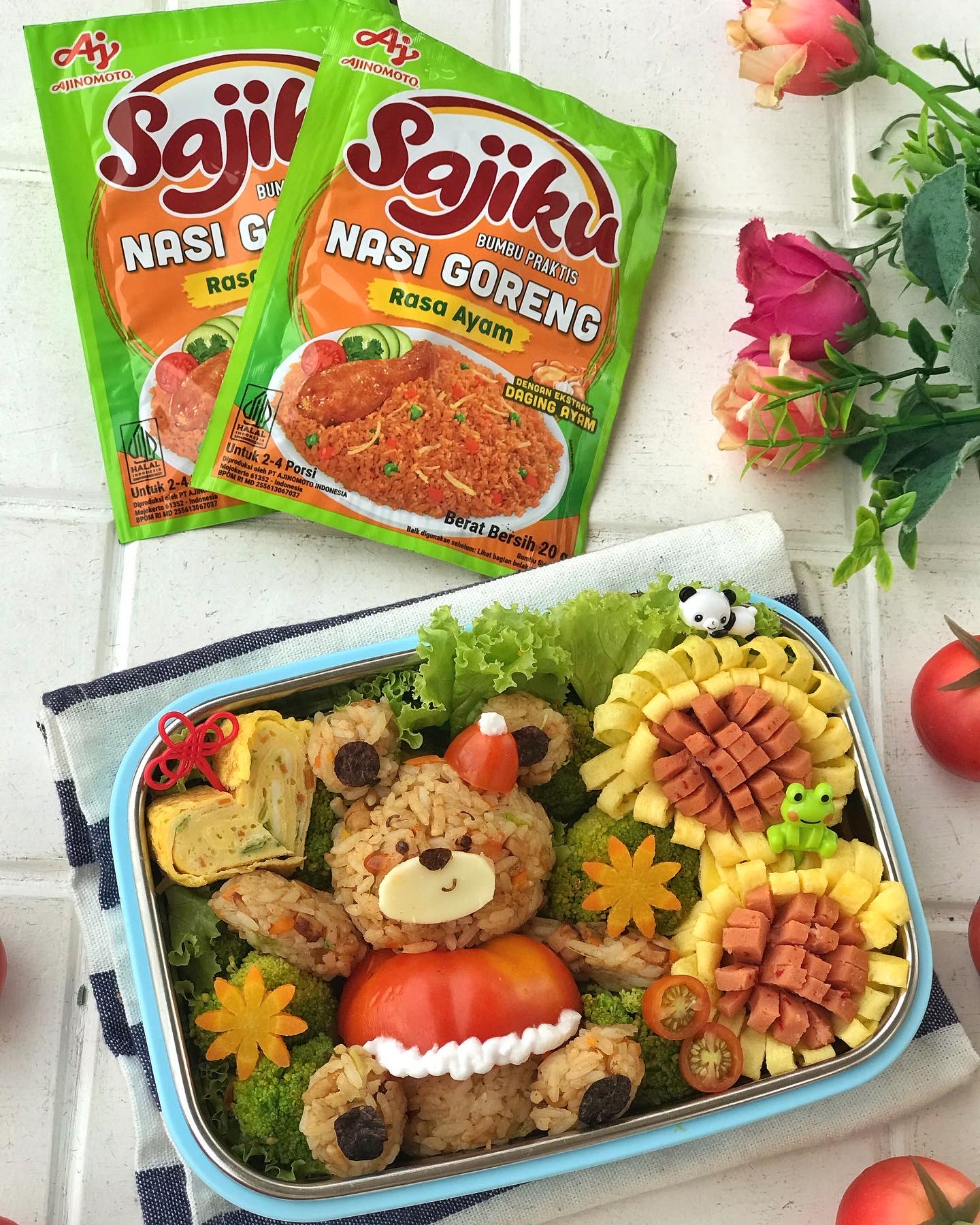 Nasi Goreng Kencur Bakso Ikan ala Sajiku