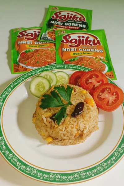 NASI GORENG SAJIKU JAGUNG KISMIS