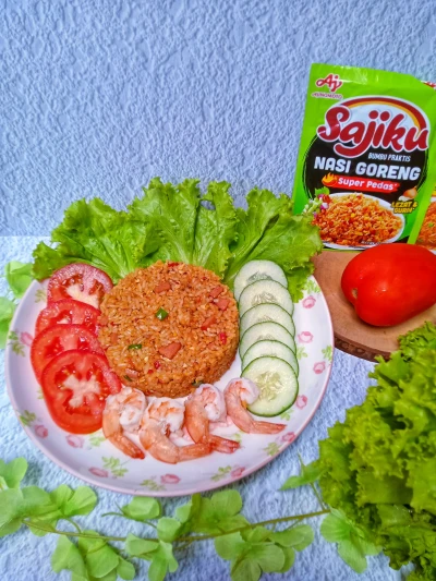 Nasi goreng sajiku super pedas