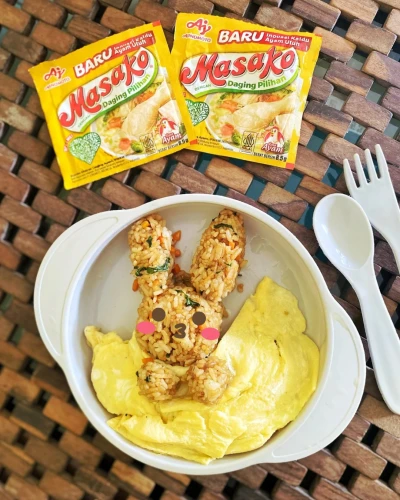 Nasi Goreng Selimut ala Masako - Recook