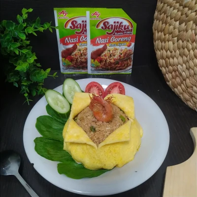 Nasi Goreng Selimut Sajiku Rasa Ayam
