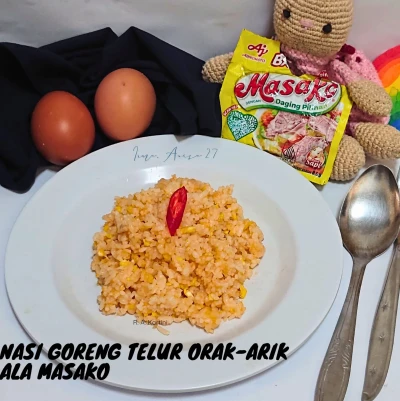 Nasi Goreng Telur Orak-Arik ala Masako