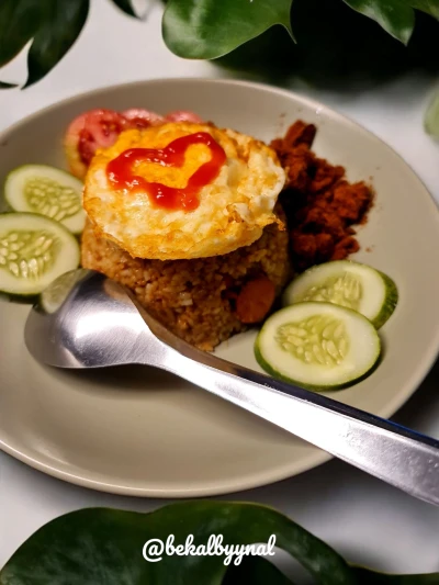Nasi Goreng Terasi Sosis