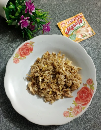 Nasi Goreng Teri Ala Masako