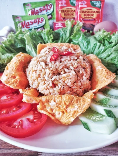 Nasi Goreng Teri Pedas Ala Masako
