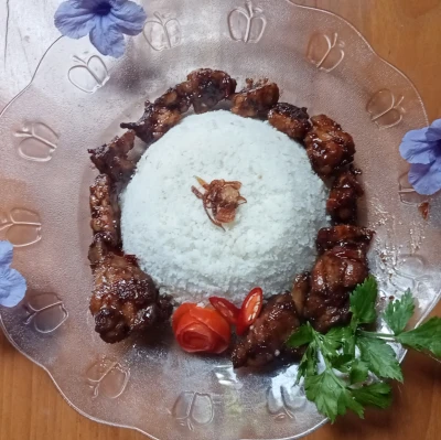 Nasi Jagung With Ayam Bulgogi