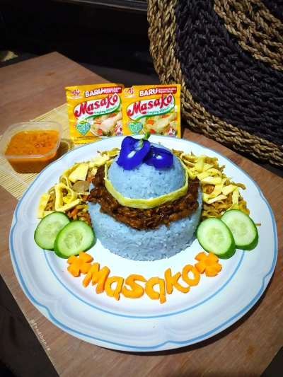 Nasi Lemak Telang ala MASAKO