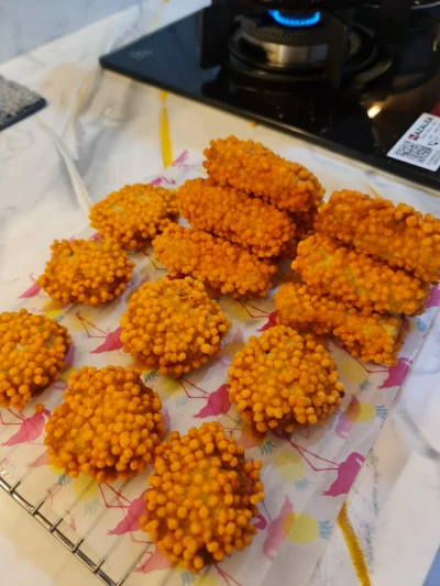 NUGET CRISPY TELUR BEBEK
