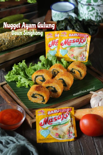 Nugget Gulung Daun Singkong