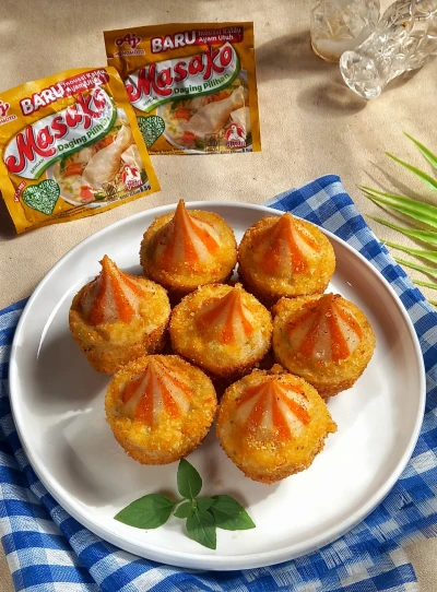Nugget sayur ala Masako with cheese Dumpling