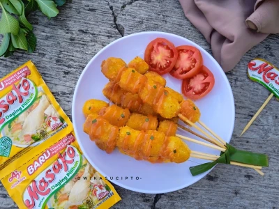 NUGGET SAYUR MASAKO (SATE NUGGET KEMBANG KOL KEJU)