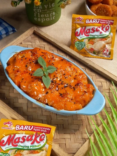 Nugget sayur mentai rice ala Masako