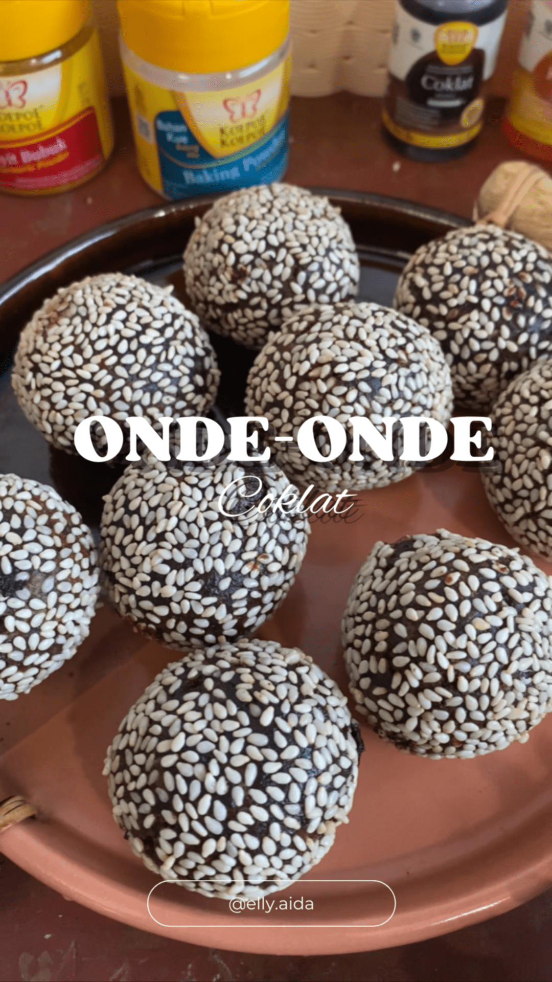 Onde - onde Coklat