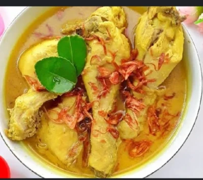 Opor ayam kampung