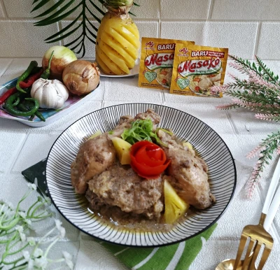 Opor Ayam Palembang ala Masako #ResepNusantara