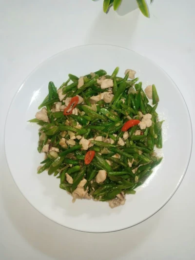 Orak arik ayam buncis