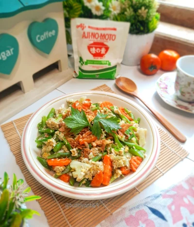 Orak Arik Sayur Ala Ajinomoto