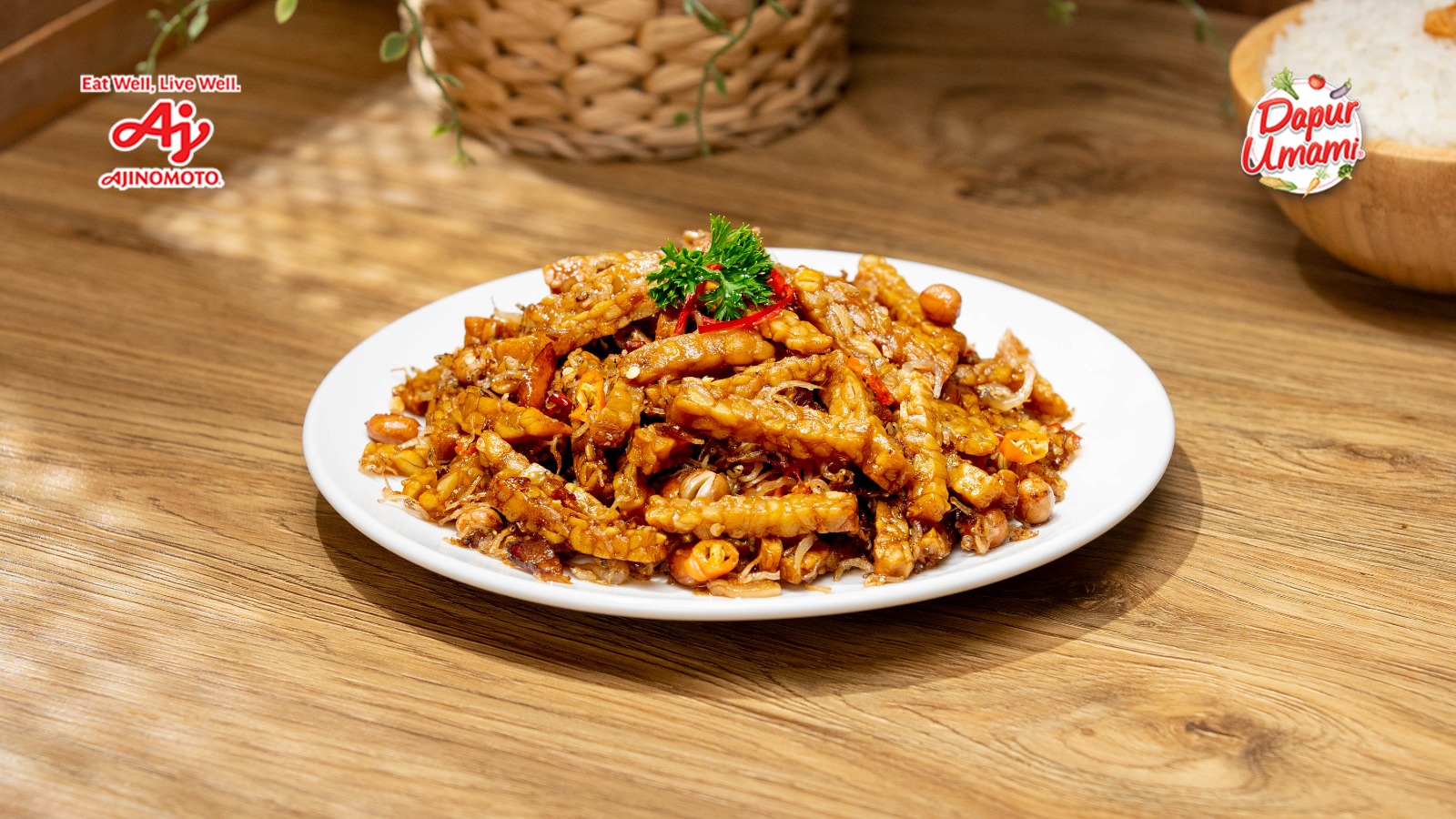 Orek Tempe ala SAORI® Saus Teriyaki