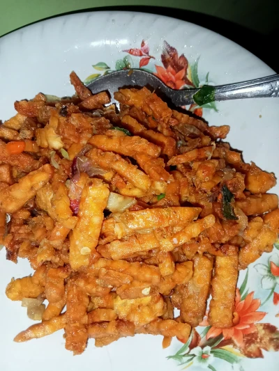 Orek tempe gurih