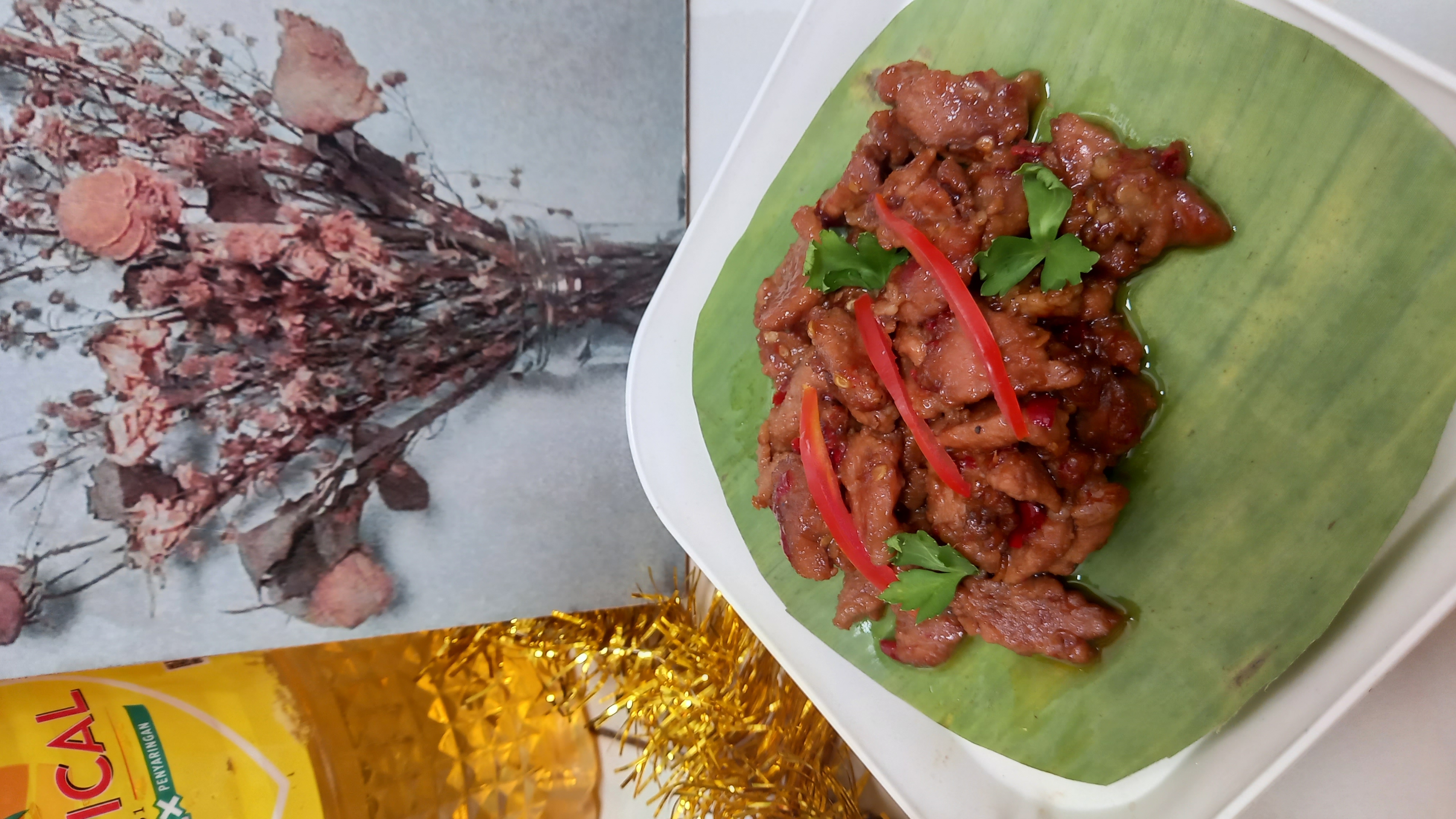 Oseng daging mercon